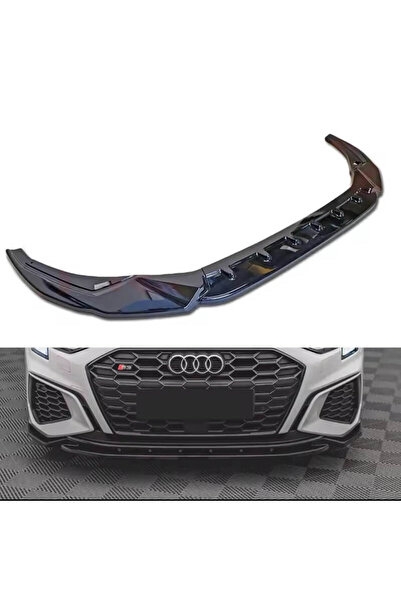 Generic Brand Μπροστινό Σπόιλερ για Audi A3 8Y 2020+ S Line / S3 Sedan / Spor...