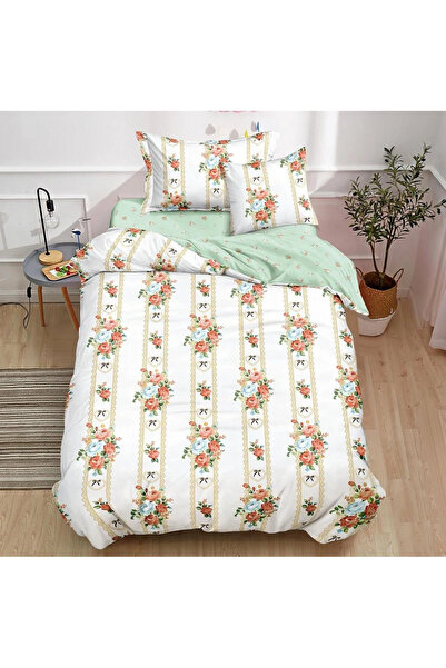 decorami Σεντόνια κρεβατιού 140x200εκ., FINET, 4 τεμάχια, με ελαστικό, Μπεζ, ...