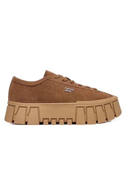 Tommy Hilfiger Pantofi sport TJW PLATFORM SNEAKER SUEDE Femei
