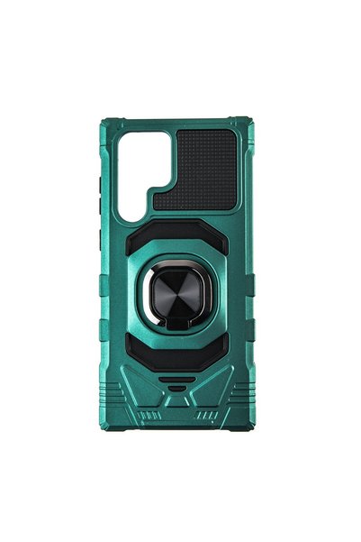 OEM Capac Protectie Spate Colectia Shock Pentru Samsung Galaxy S22 Ultra - Verde