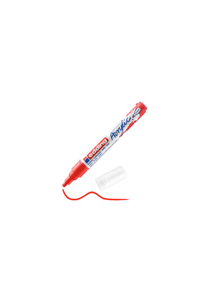 Generic Brand 5100 ΑΚΡΥΛΙΚΟΣ ΜΑΡΚΕΡ 2-3ΧΙΛ. ΚΟΚΚΙΝΟ ΚΥΚΛΟΦΟΡΙΑΣ