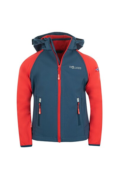 Trollkids Geacă Rondane Zip Off pentru copii XT roșu/albastru (819-410) 128