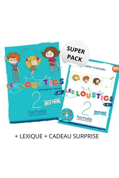Hachette ΛΕΣ ΛΟΥΣΤΙΚΣ 2 ΣΟΥΠΕΡ ΠΑΚΕΤΟ (ΒΙΒΛΙΟ + ΤΕΤΡΑΔΙΟ + ΛΕΞΙΚΟ + ΔΩΡΟ ΕΚΠΛ...