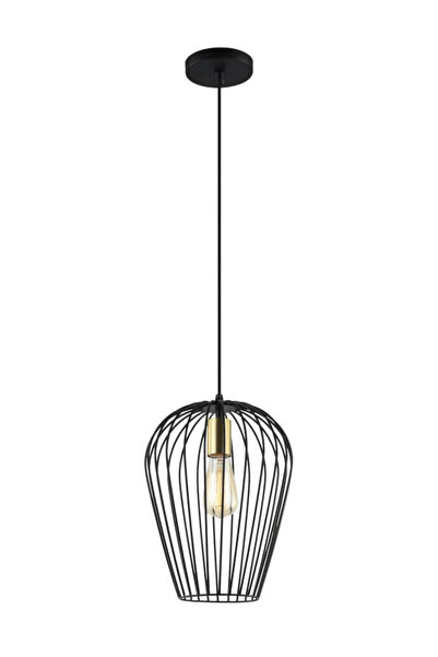 Klausen Lustră suspendată Blanche KL111013, 1xE27, negru, IP20
