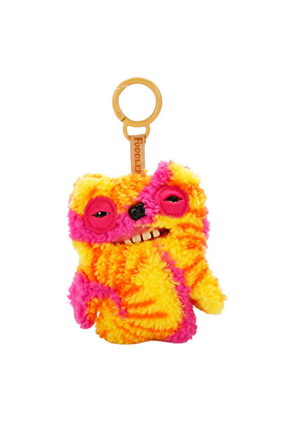 Çanta Klipsli Mini Peluş S6 1- Sarı-Pembe Old Tooth