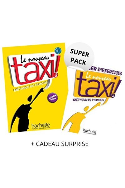 Hachette ΤΟ ΝΕΟ ΤΑΞΙ! 3 ΣΟΥΠΕΡ ΠΑΚΕΤΑ (ΒΙΒΛΙΟ + ΤΕΤΡΑΔΙΟ + ΔΩΡΟ ΕΚΠΛΗΞΗ)