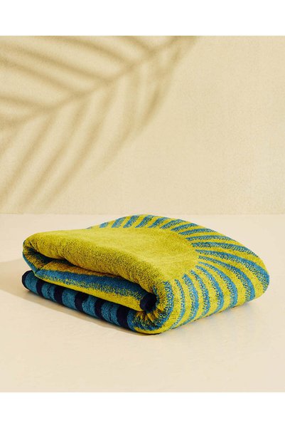 REDTAG Blue Sunrise Beach Towel 100 × 180 cm