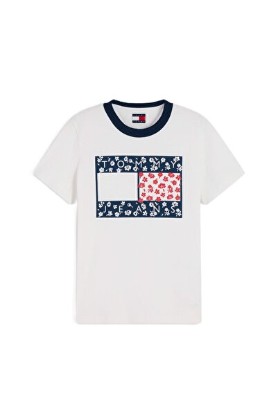 Tommy Hilfiger Tricou TJW REG NOLVETY RINGER Femei