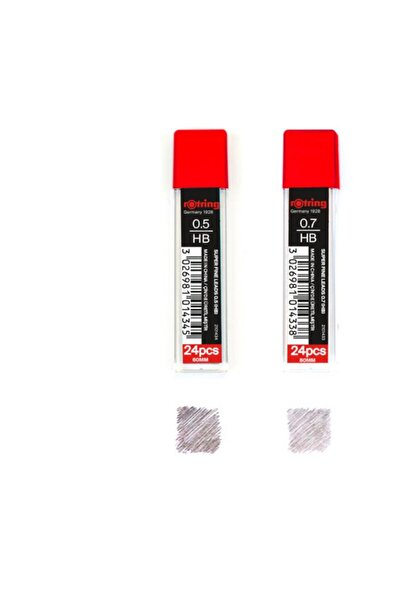 Rotring Μύτες μηχανικού μολυβιού 0.5 HB