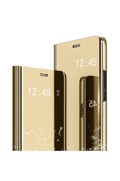 ERBORD Husă Clear View pentru Samsung Galaxy A22 5G, Auriu