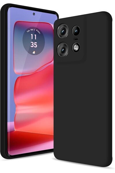 GENERAL Liquid Silicone Case Compatible with Motorola Edge 50 Pro, Full Camer...
