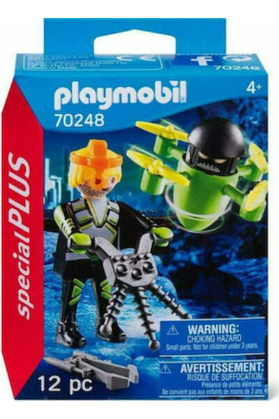 Playmobil ΠΡΑΚΤΟΡΑΣ ΜΕ DRONE