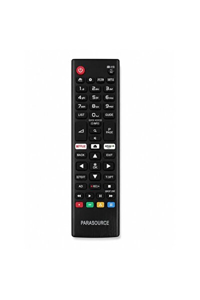 OEM Remote control compatible with LG smart TV, TV, AKB75095308, black