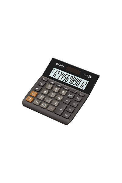 Casio Αριθμομηχανή 12 ψηφίων 13.65x12.7εκ. MH-12BK