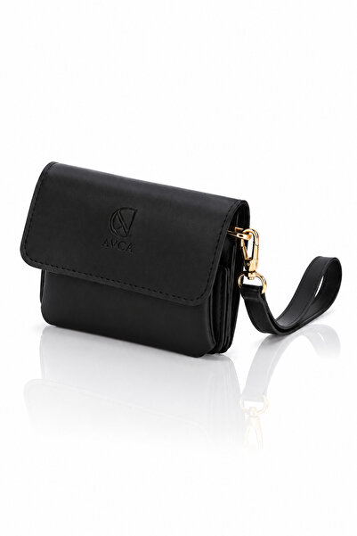 AVCA Mini Women's Wallet with Hand Wrist Strap Cash Coin Compartment Wallet