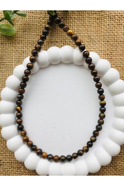 Luba Cheetah Eye Necklace 8 mm