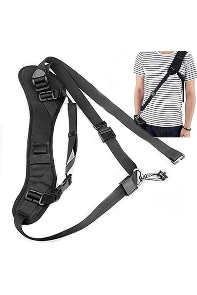 GENERAL Wisfunlly Camera Neck Strap with Quick Release, Adjustbale Camera Sli...