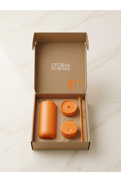 Storm مق ستورم كارتر (STORM Carter Mug – 3-in-1 Sip System) بسعة 16 أونصة (47...