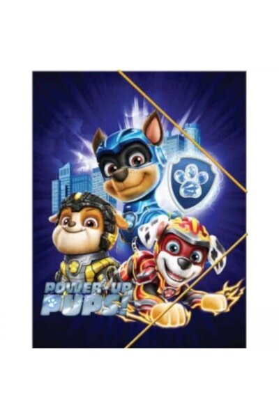 GİM Σχολικός φάκελος Α4 με λάστιχο Paw Patrol Mighty Movie