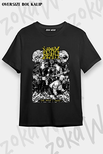 ZOKAWEAR Napalm Death S09 Rock Metal Band Printed T-Shirt