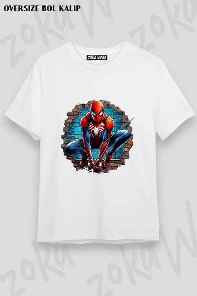 ZOKAWEAR Spider Man Printed T-Shirt