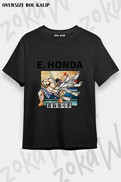 ZOKAWEAR Honda Game Street Fighter Printed T-Shirt