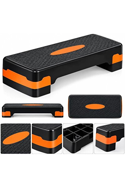 GENERAL Height-Adjustable Aerobic Step Board – Exercise Stepper Platform for ...