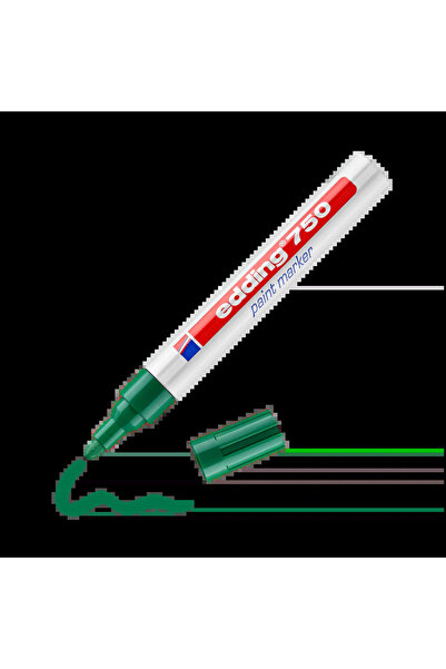 Edding Μαρκαδόρος λαδιού 750 με μύτη 2-4mm Πράσινο
