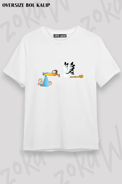 ZOKAWEAR Pregnant Women's Baby V2 Printed T-Shirt