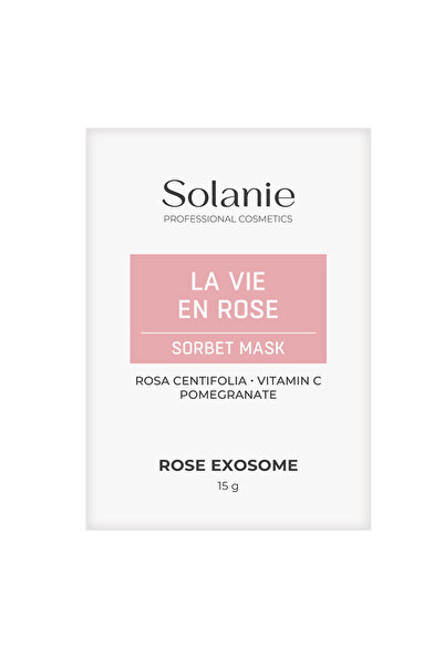 Solanie Masca tip sorbet La Vie En Rose - 15 g -