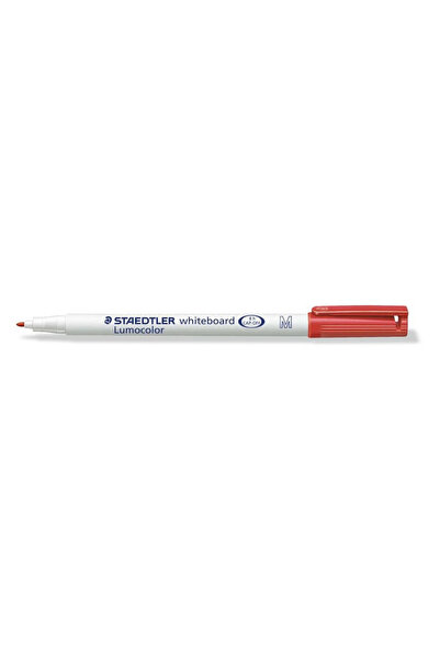 Staedtler Μαρκαδόρος λευκού πίνακα συμπαγής κόκκινος