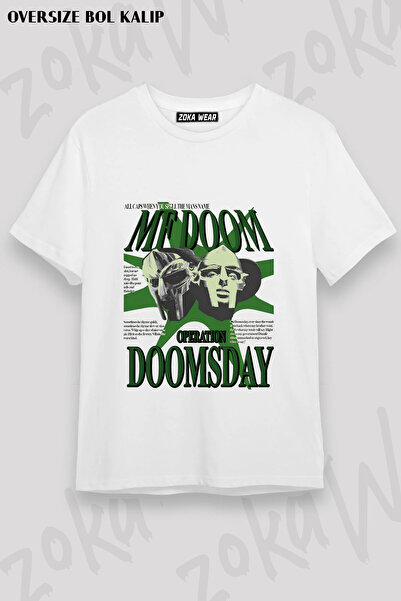 ZOKAWEAR Mf Doom Designed V2 Printed T-Shirt