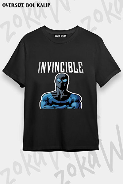 ZOKAWEAR تي شيرت مطبوع Invincible v20
