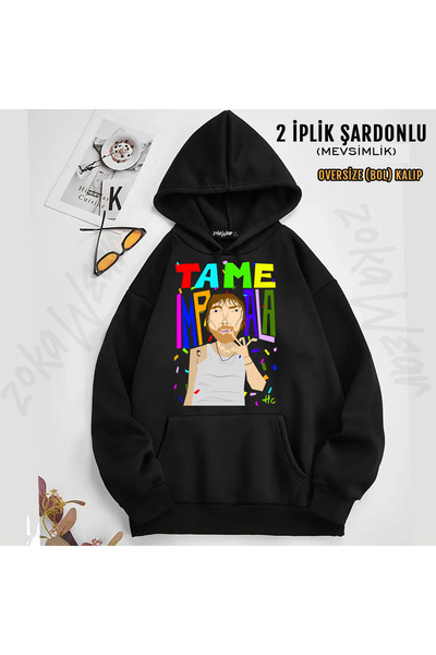 ZOKAWEAR Tame Impala V14 Printed Hooded Sweatshirt