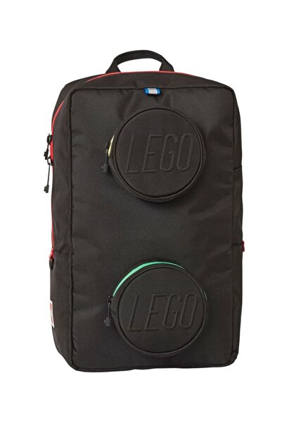 LEGO ®   BRICK 1X2 ΣΑΚΙΔΙΟ ΠΛΑΤΗΣ ΜΑΥΡΟ/ΠΟΛΥΧΡΩΜΟ - 20204-0354