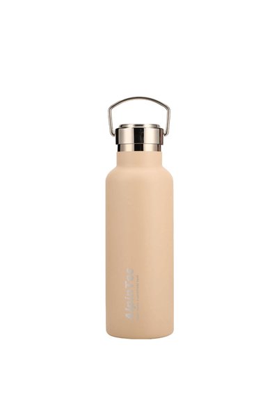 AlpinTec Θερμός από ανοξείδωτο ατσάλι 550ml με μεταλλική λαβή μπεζ