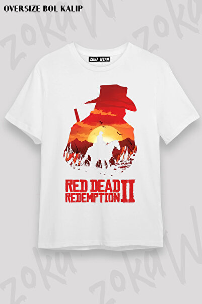 ZOKAWEAR Red Dead Redemption 2 Game Printed T-Shirt