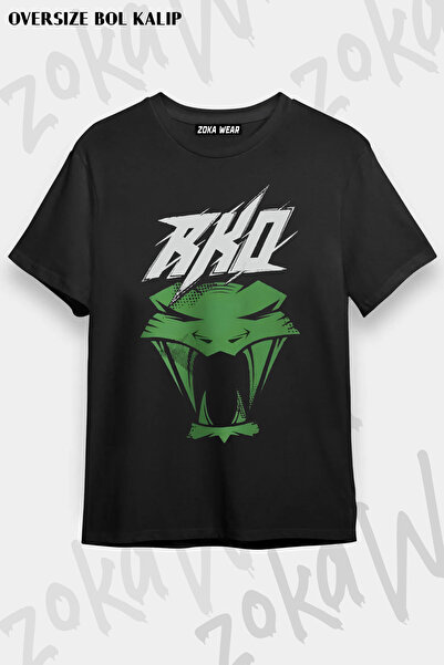 ZOKAWEAR Green Viper Venom Randy Orton Snake Printed T-Shirt