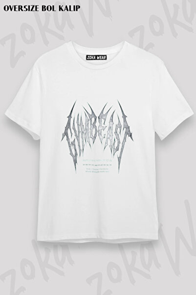 ZOKAWEAR Gym Gothic Typo Gymbeast Sport Fitness Printed T-Shirt