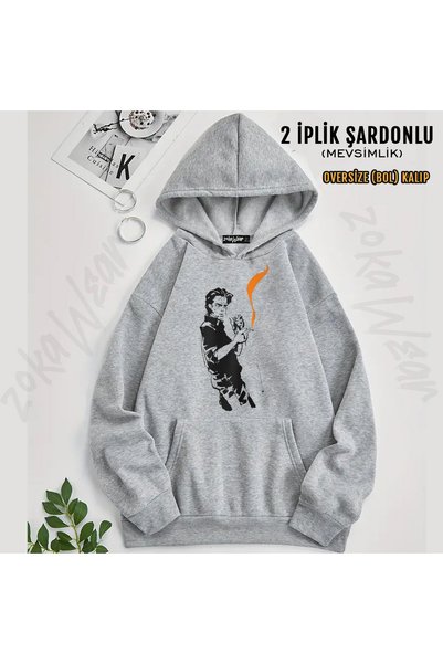 ZOKAWEAR Nick Cave - Mercy Printed Hooded Sweatshirt