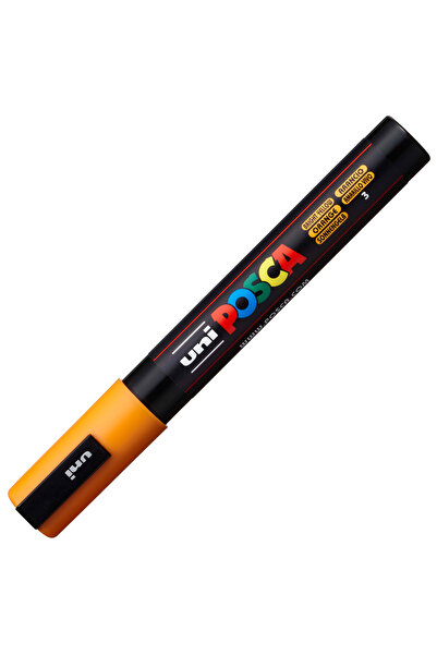 POSCA Φωτεινό Κίτρινο Μαρκαδόρος PC-5M Μεσαίος 1.8-2.5mm
