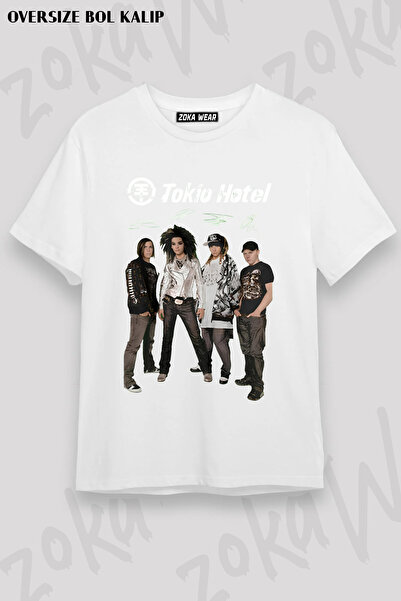ZOKAWEAR Signs Tokio Hotel t Printed T-Shirt