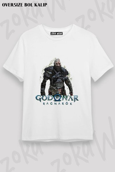 ZOKAWEAR God of War Ragnarok Gamer Gaming Printed T-Shirt