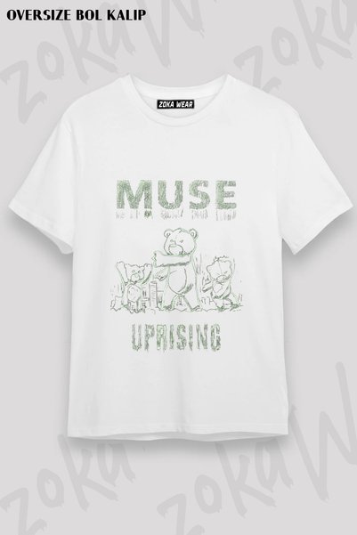 ZOKAWEAR Muse Concert Rock Metal Music Band Printed T-Shirt