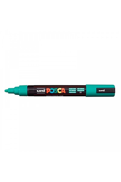 POSCA Μαρκαδόρος 2.5 χιλ. Μεσαίος PC-5M Σμαραγδί