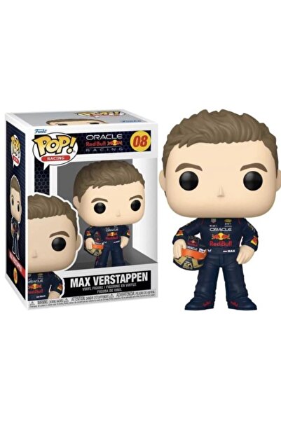 Funko Pop ! Αγώνες: Oracle Red Bull Racing - Μαξ Βερστάπεν με κράνος # 08 Φιγ...