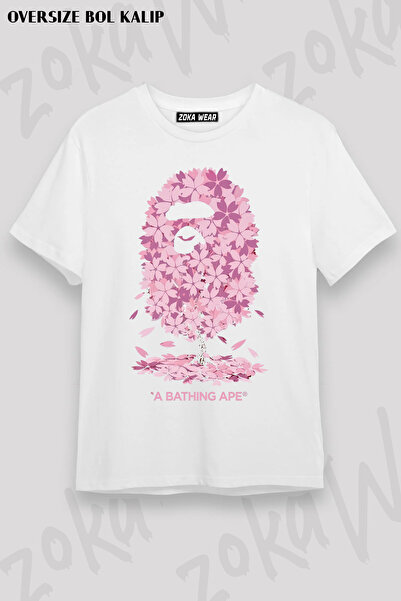 ZOKAWEAR Bappe Monkey Printed T-Shirt