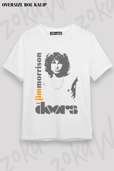 ZOKAWEAR The Doors Jim Morrison Printed T-Shirt