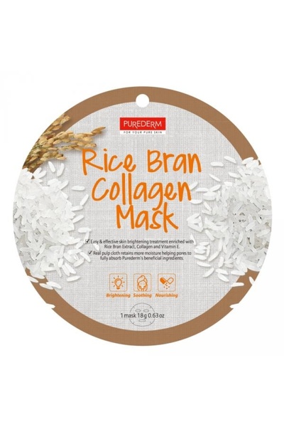 Purederm Masca Tarate de Orez - cerc -