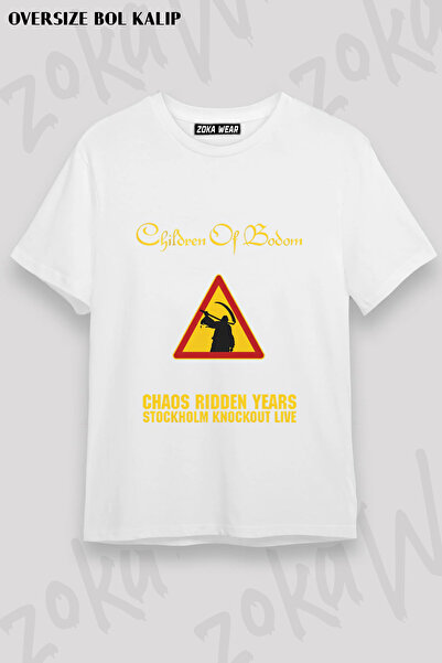 ZOKAWEAR Chaos Children of Bodom Printed T-Shirt